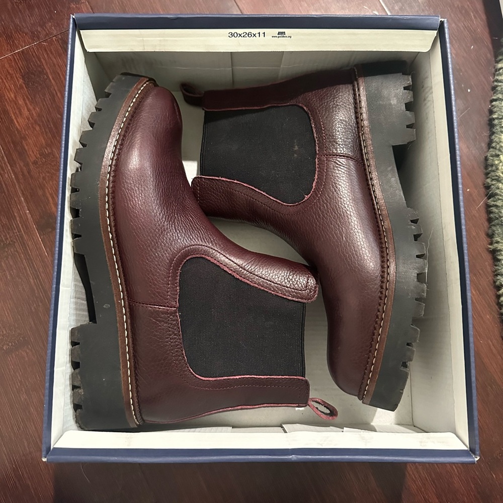 Caslon leather boots